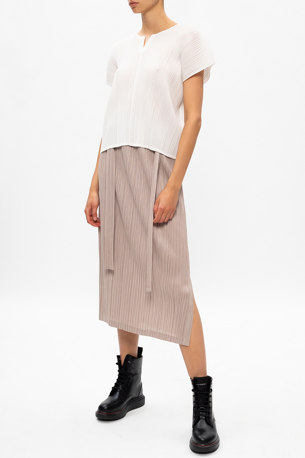 Pleated skirt Issey Miyake Pleats Please